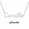 Athème Collier Femme B2689-ARGENT-CAMILLE - Acier Argent | Femme Collier Et Pendentif