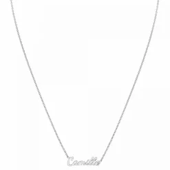 Athème Collier Femme B2689-ARGENT-CAMILLE - Acier Argent | Femme Collier Et Pendentif