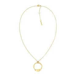 Calvin Klein Bijoux Collier Femme Calvin Klein Ethereal Metals - 35000526 Acier Doré | Femme Collier Et Pendentif