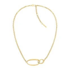 Calvin Klein Bijoux Collier Femme Calvin Klein Playful Organic Shapes - 35000354 Acier Doré | Femme Collier Et Pendentif