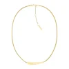 Calvin Klein Bijoux Collier Femme Calvin Klein Elongated Drops - 35000339 Acier Doré | Femme Collier Et Pendentif