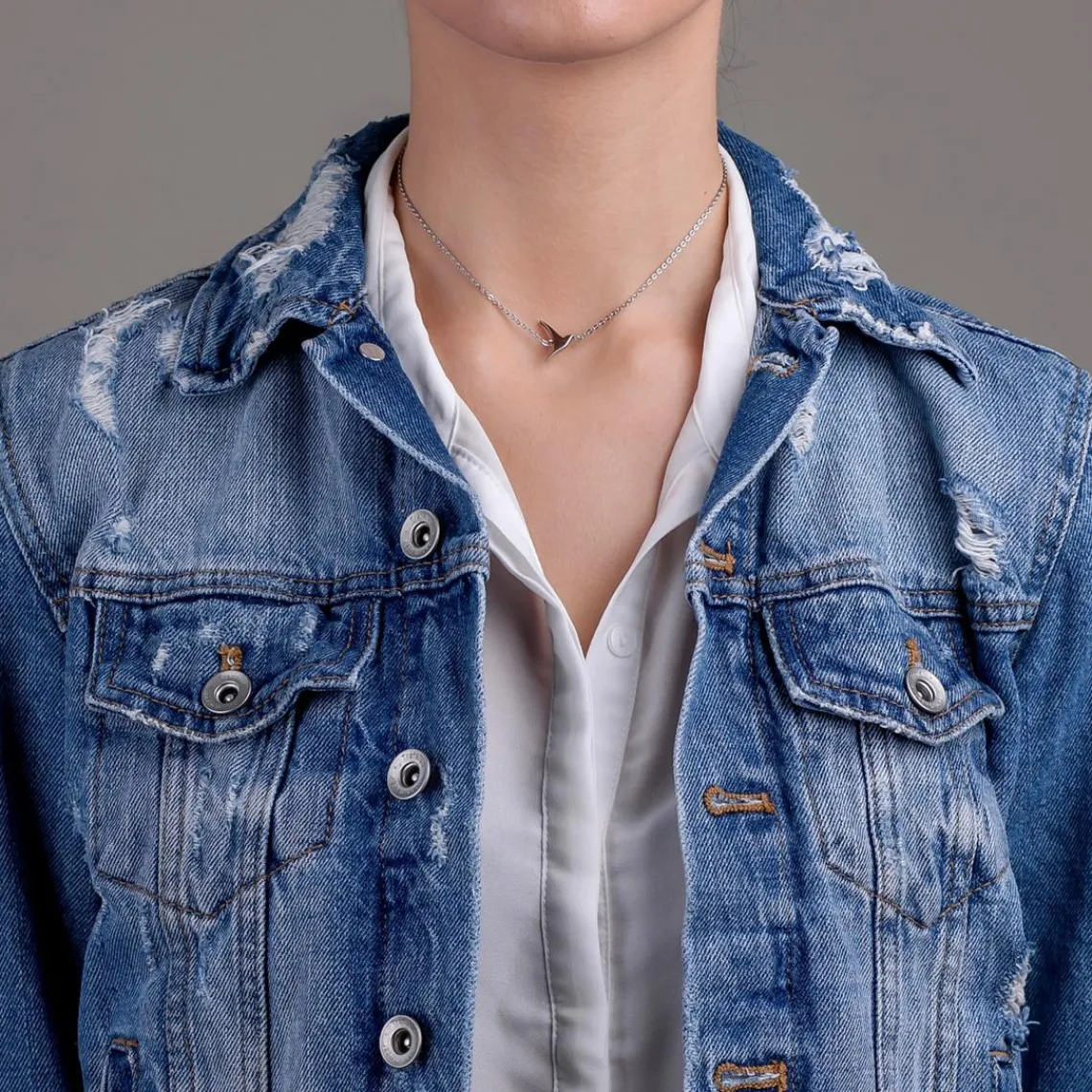 Emily Westwood Bijoux Collier Femme Emily Westwood WN1005S - Acier Argent | Femme Collier Et Pendentif