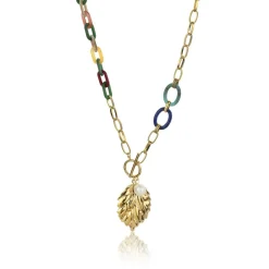 Emily Westwood Bijoux Collier femme Emily Westwood EWN23068G - Acier et acrylique Multicolore | Femme Collier Et Pendentif