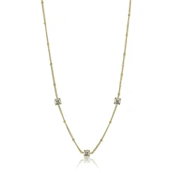 Emily Westwood Bijoux Collier femme Emily Westwood EWN23083G - Acier Doré et Blanc | Femme Collier Et Pendentif