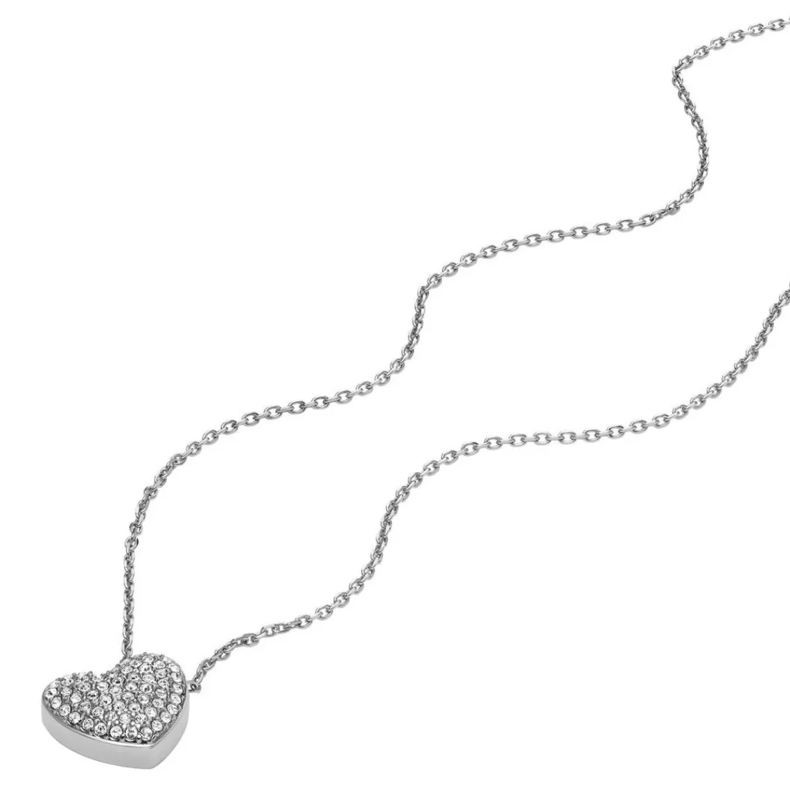 Fossil Bijoux Collier Femme - JF04674040 - Acier Argent | Femme Collier Et Pendentif