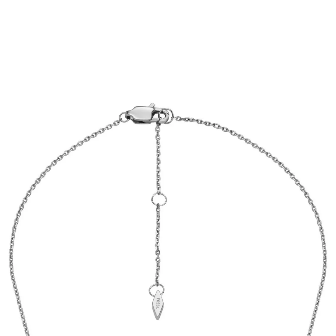 Fossil Bijoux Collier Femme - JF04674040 - Acier Argent | Femme Collier Et Pendentif