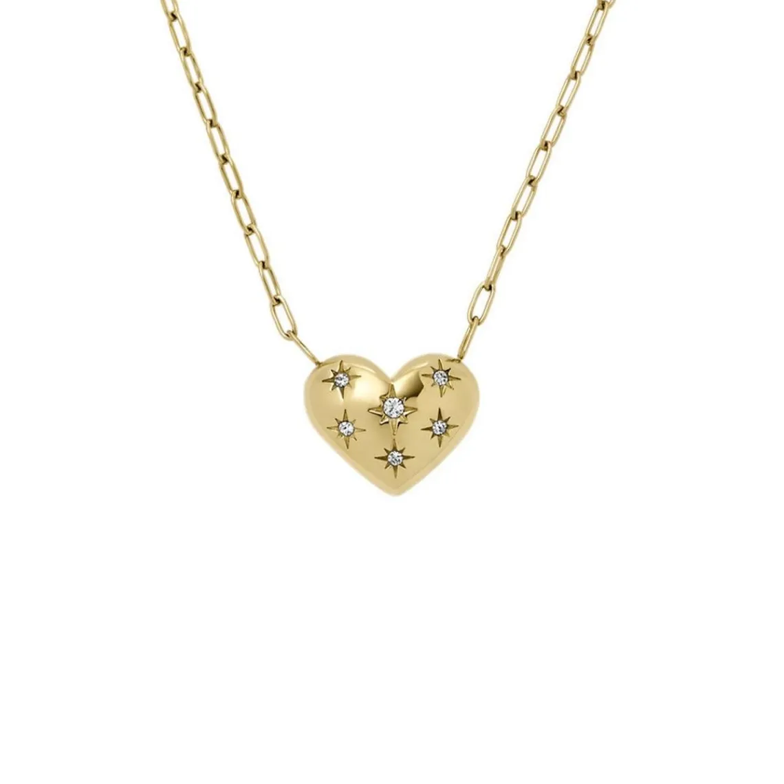 Fossil Bijoux Collier Femme Love Sadie - JF04856710 Acier inoxydable | Femme Collier Et Pendentif
