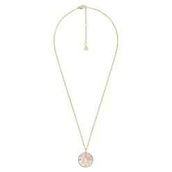 Fossil Bijoux Collier Femme Signes du Zodiaque Balance - JF04844710 Acier inoxydable | Femme Collier Et Pendentif