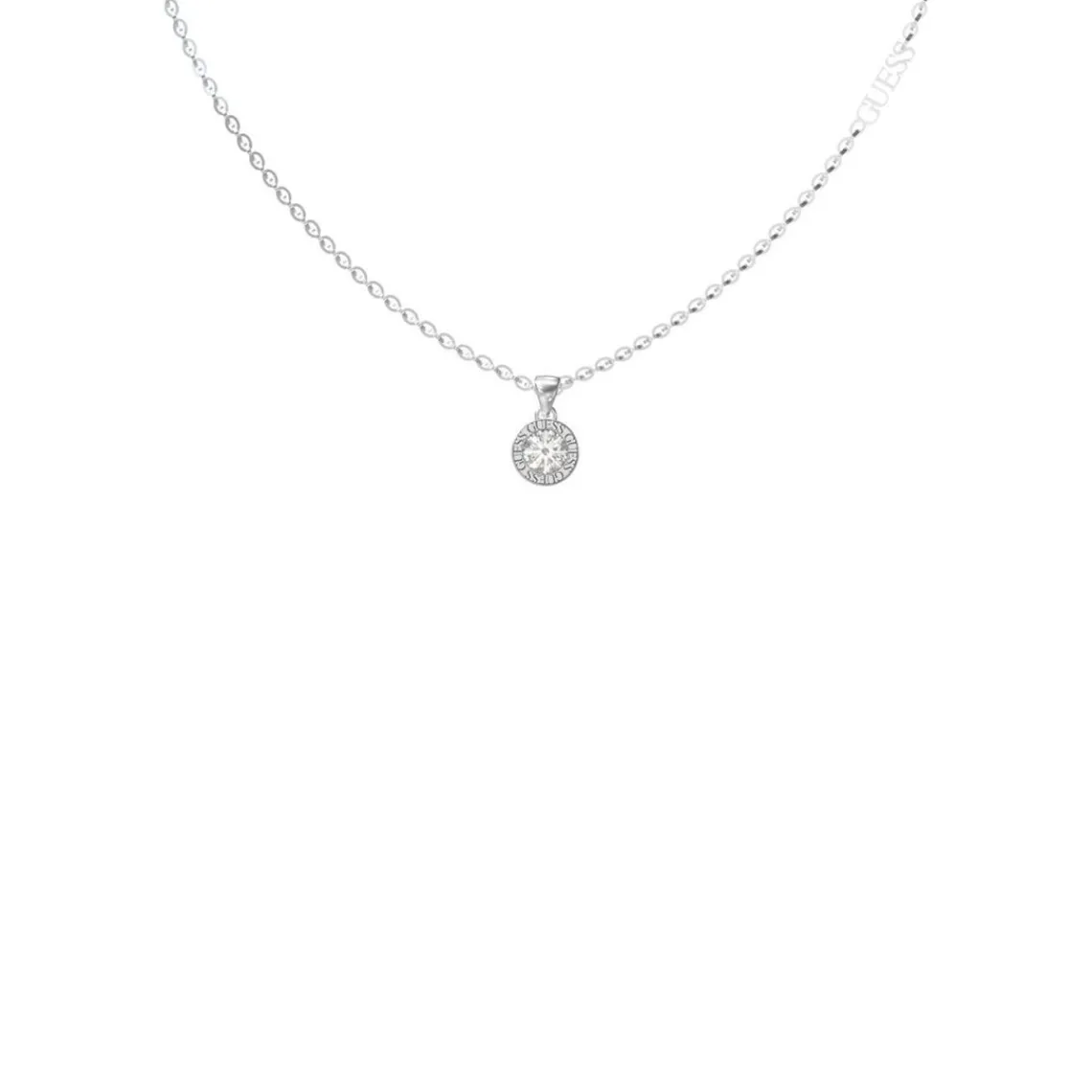 Guess Bijoux Collier Femme - JUBN02245JWRH COLOR MY DAY Acier Argent | Femme Collier Et Pendentif