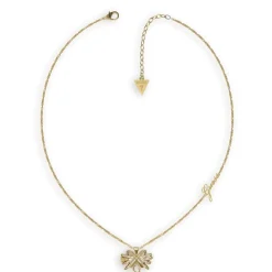 Guess Bijoux Collier Femme - A-BOW YOU JUBN01501JWYG Acier Doré | Femme Collier Et Pendentif
