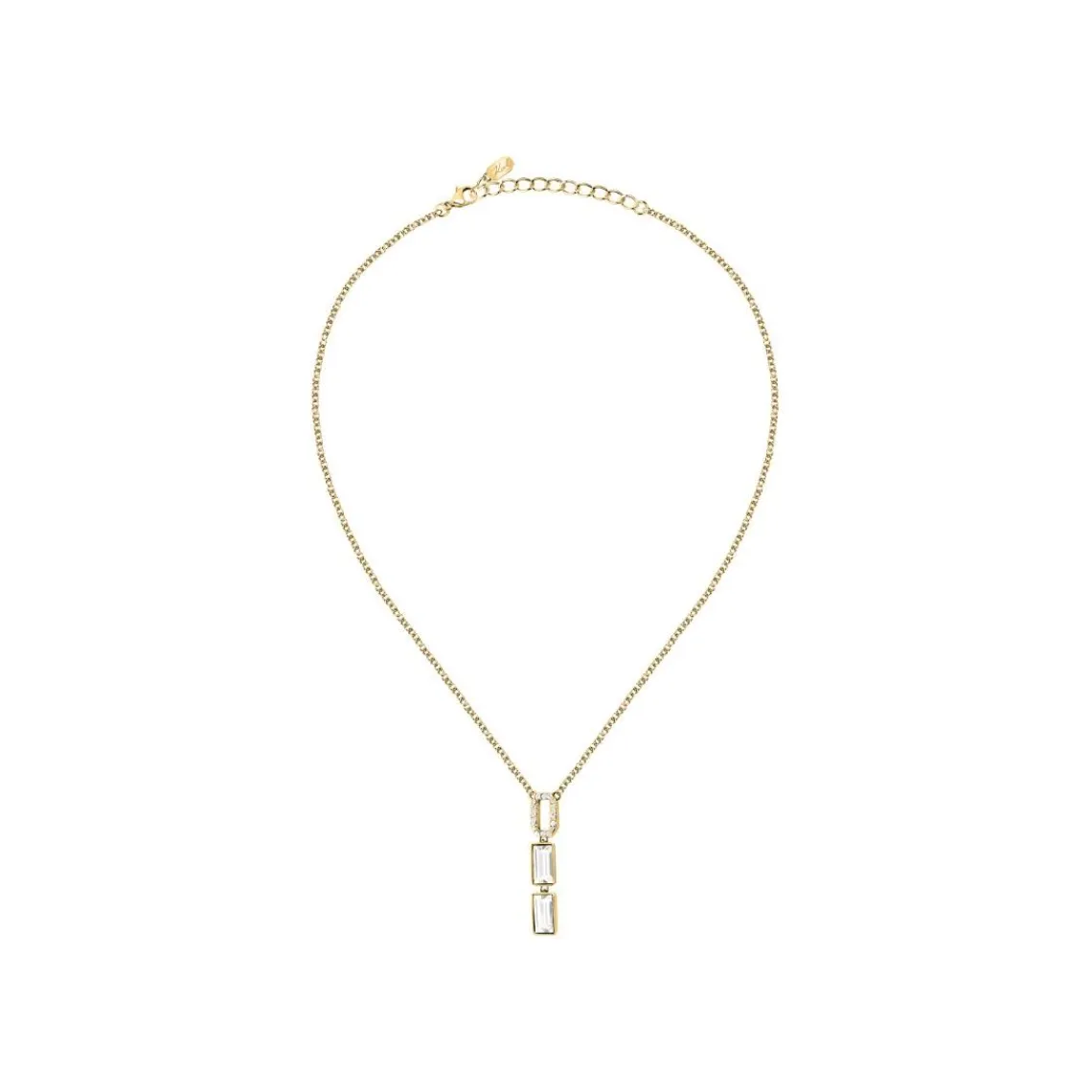 Karl Lagerfeld Collier Femme Stone - KLAYC08 Acier Doré | Femme Collier Et Pendentif
