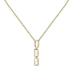 Karl Lagerfeld Collier Femme Stone - KLAYC08 Acier Doré | Femme Collier Et Pendentif