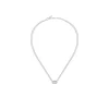 Karl Lagerfeld Collier Femme Stone - KLAYC13 Acier Argent | Femme Collier Et Pendentif