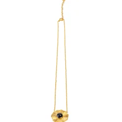 Kosma Paris Collier Femme Flora - Doré noir | Femme Collier Et Pendentif