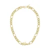 Lacoste Collier Femme Crocodile - 2040372 Acier Doré | Femme Collier Et Pendentif