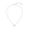 Lacoste Collier Femme Love My Croc - 2040394 Acier Argent | Femme Collier Et Pendentif