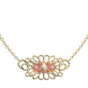Les Georgettes Collier Femme 70443471908045 Doré P-Rosace | Femme Collier Et Pendentif