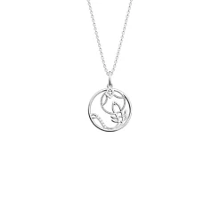 Les Georgettes Collier Femme 704413916JA050 Argent Agate P-Zodiaque | Femme Collier Et Pendentif