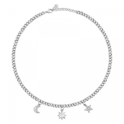 Morellato Bijoux Collier Femme Morellato - SAUY01 MAIA Acier Argent | Femme Collier Et Pendentif
