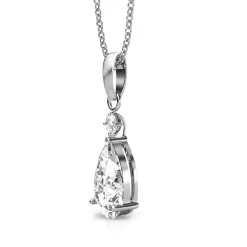 MYC-Paris Collier Femme - DP0082-S Laiton Argent | Femme Collier Et Pendentif
