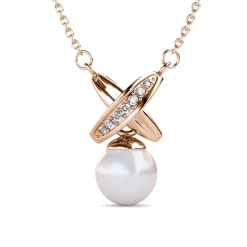 MYC-Paris Collier Femme - DP0513-RG Laiton Doré rose | Femme Collier Et Pendentif