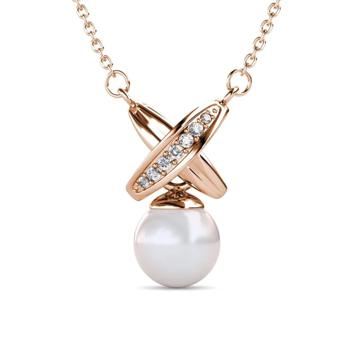 MYC-Paris Collier Femme - DP0513-RG Laiton Doré rose | Femme Collier Et Pendentif