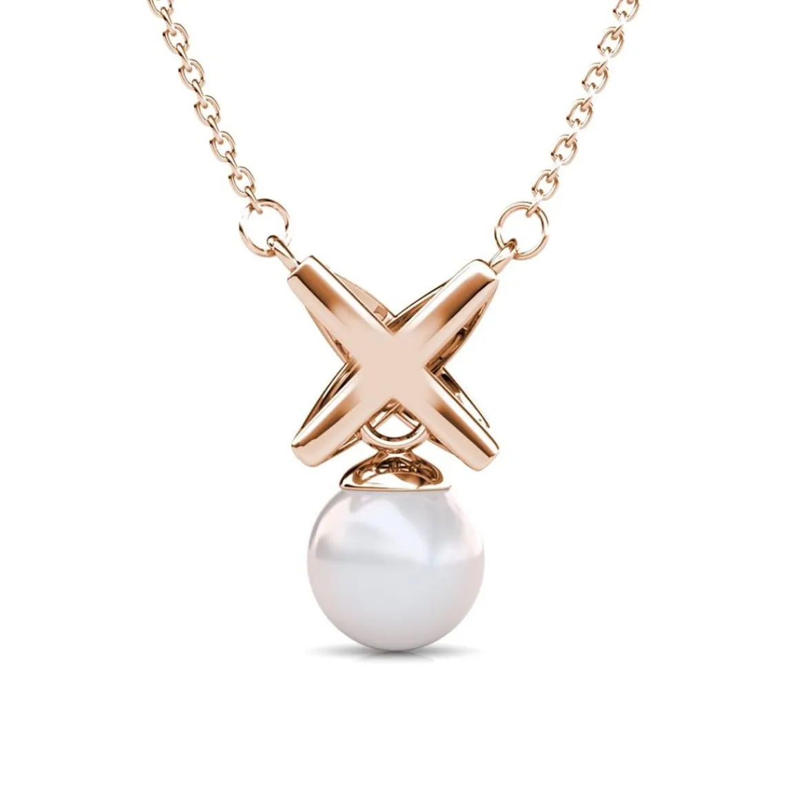 MYC-Paris Collier Femme - DP0513-RG Laiton Doré rose | Femme Collier Et Pendentif