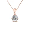 MYC-Paris Collier Femme - DP0060-RG-04 Laiton Doré rose | Femme Collier Et Pendentif