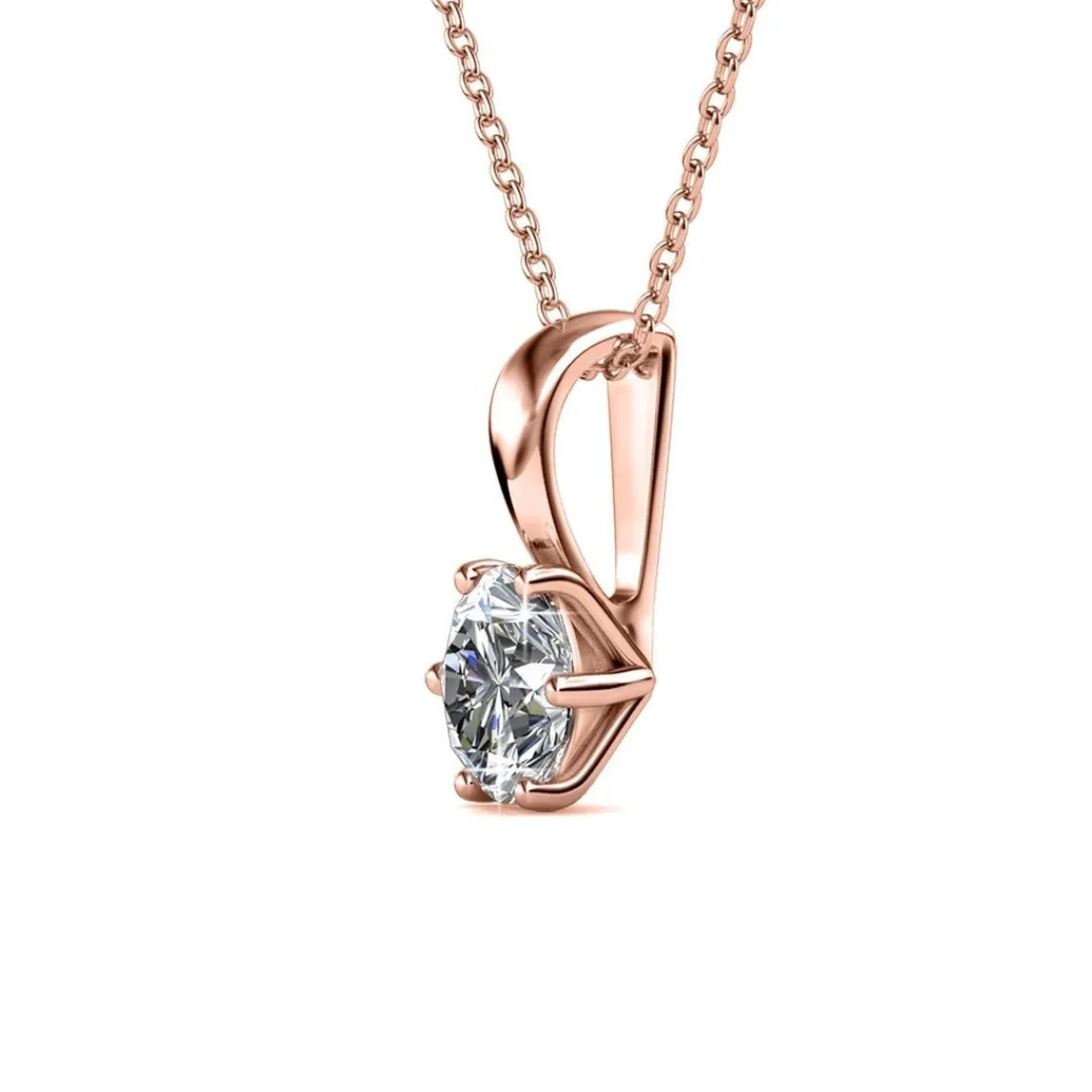 MYC-Paris Collier Femme - DP0060-RG-04 Laiton Doré rose | Femme Collier Et Pendentif