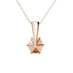 MYC-Paris Collier Femme - DP0060-RG-04 Laiton Doré rose | Femme Collier Et Pendentif