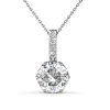 MYC-Paris Collier Femme - DP0413-S Laiton Argent | Femme Collier Et Pendentif