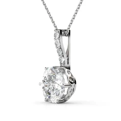 MYC-Paris Collier Femme - DP0413-S Laiton Argent | Femme Collier Et Pendentif