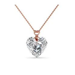MYC-Paris Collier Femme - DP0520-RG Laiton Doré rose | Femme Collier Et Pendentif