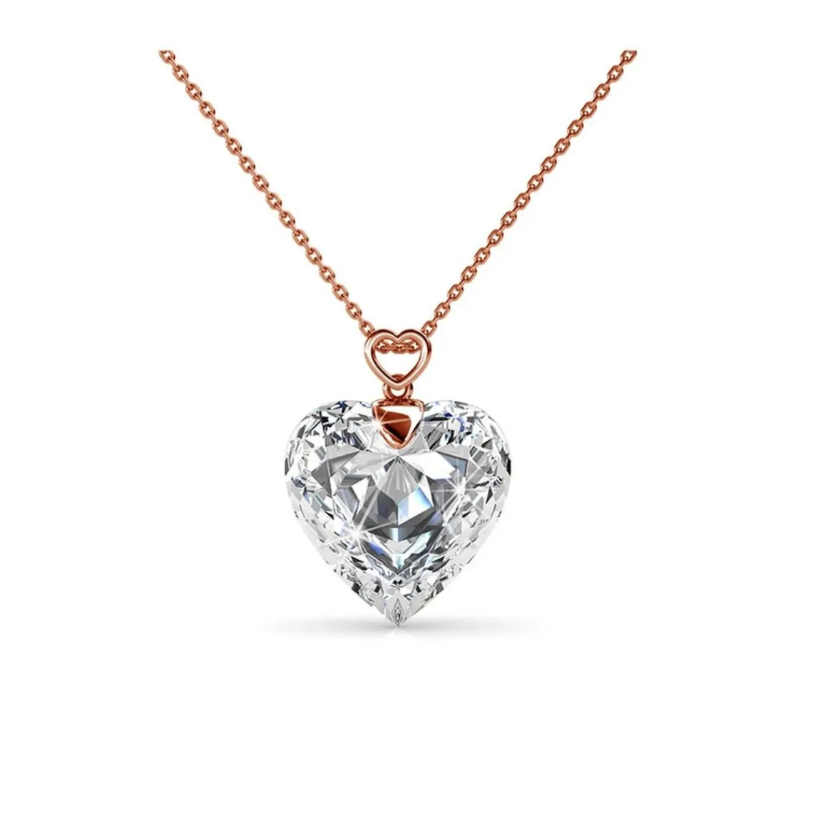 MYC-Paris Collier Femme - DP0520-RG Laiton Doré rose | Femme Collier Et Pendentif