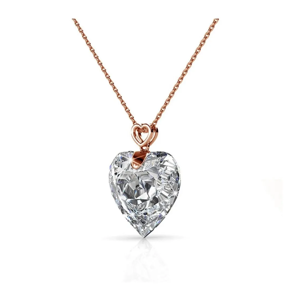 MYC-Paris Collier Femme - DP0520-RG Laiton Doré rose | Femme Collier Et Pendentif