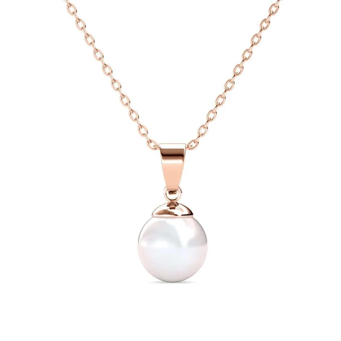 MYC-Paris Collier Femme - DP0402-RG Laiton Doré rose | Femme Collier Et Pendentif