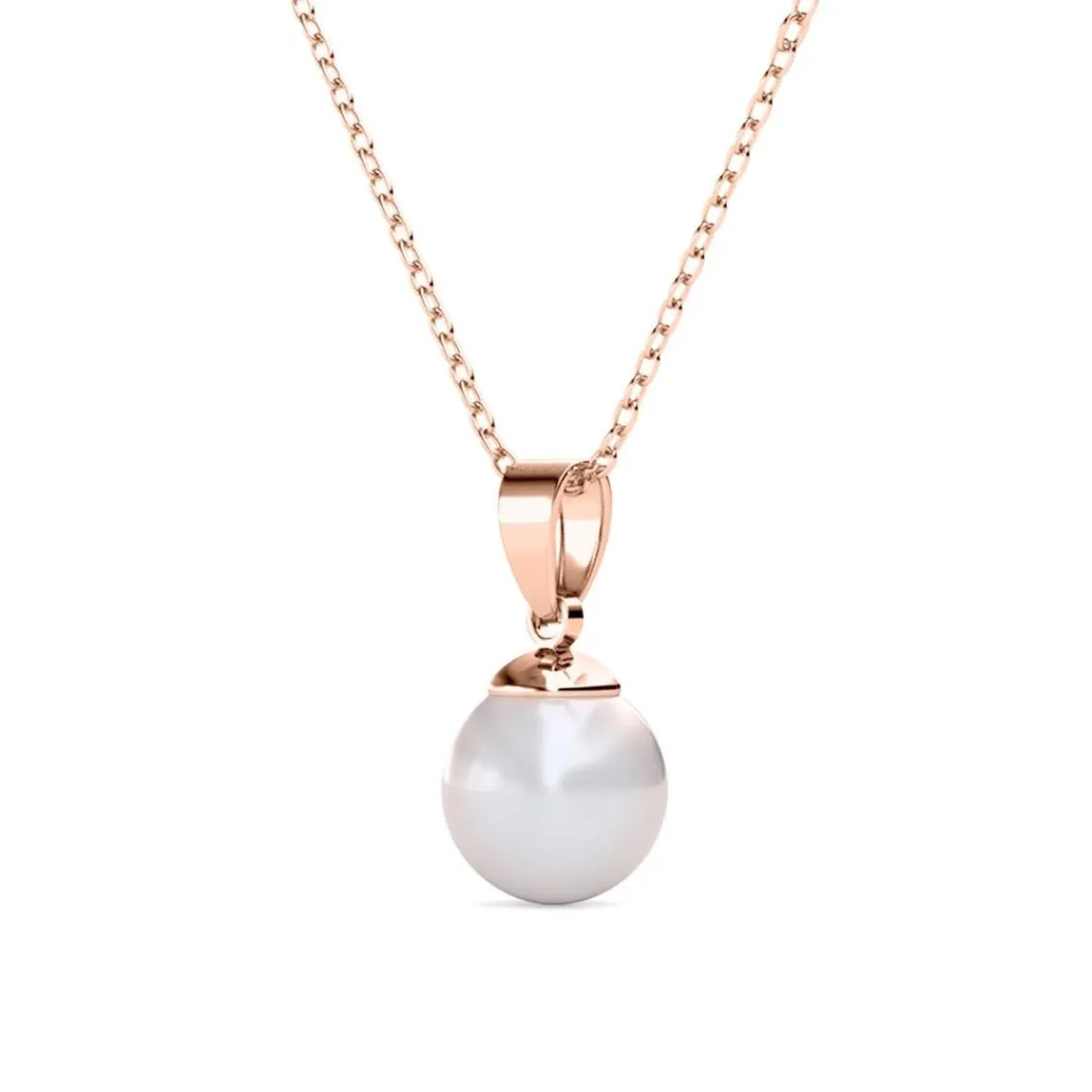 MYC-Paris Collier Femme - DP0402-RG Laiton Doré rose | Femme Collier Et Pendentif