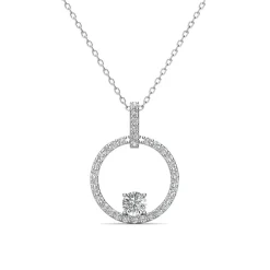 MYC-Paris Collier Femme - Laiton Argent | Femme Collier Et Pendentif