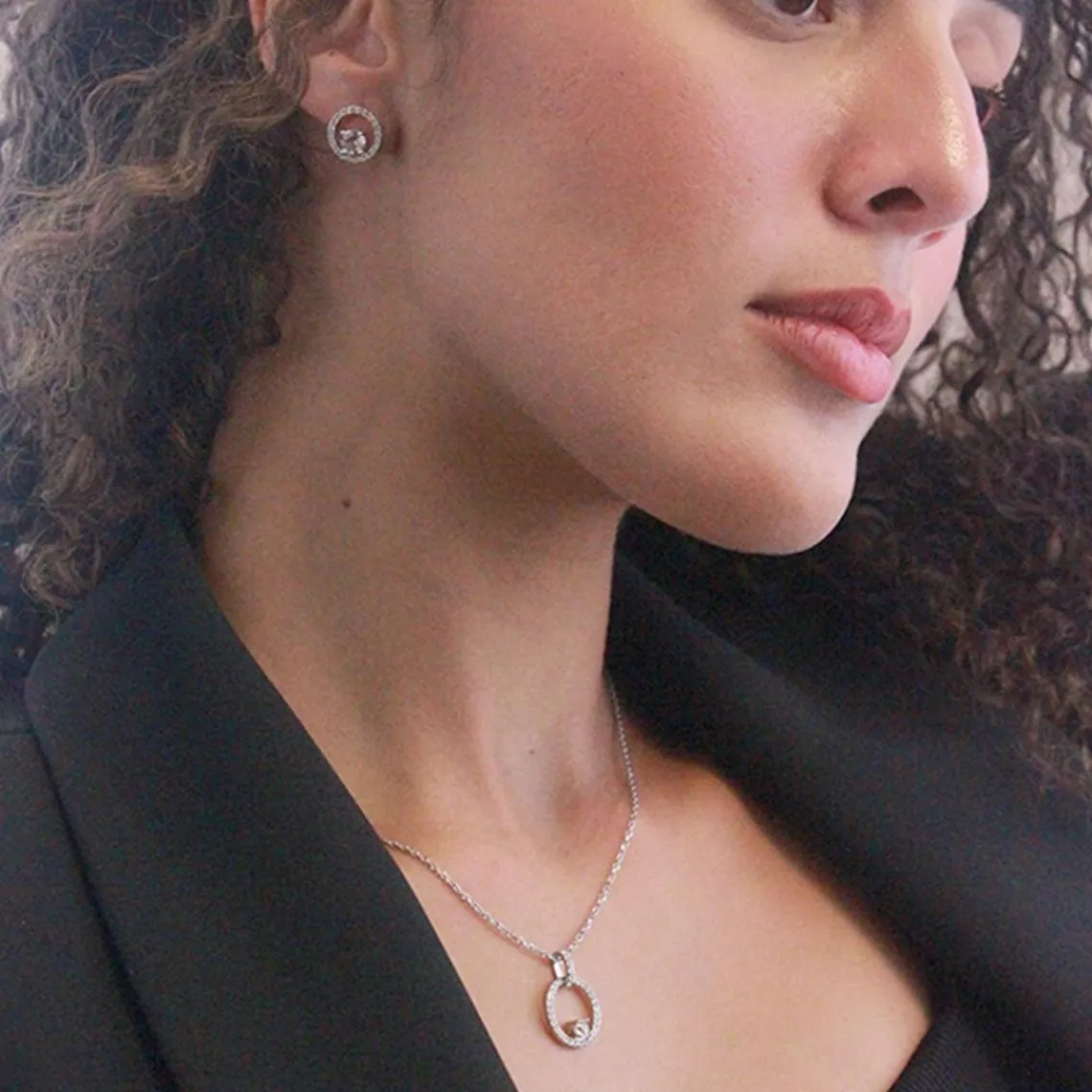 MYC-Paris Collier Femme - Laiton Argent | Femme Collier Et Pendentif