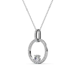 MYC-Paris Collier Femme - Laiton Argent | Femme Collier Et Pendentif