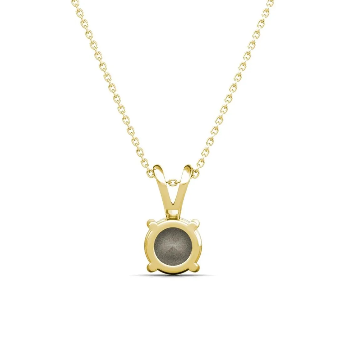 MYC-Paris Collier Femme Solitaire - DP0079-G Laiton Doré | Femme Collier Et Pendentif