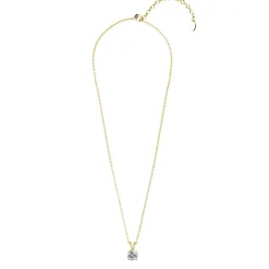 MYC-Paris Collier Femme Solitaire - DP0079-G Laiton Doré | Femme Collier Et Pendentif