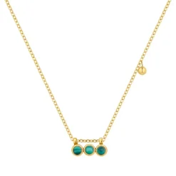 Pixies Bijoux Collier Femme - PNS0034-1MAL Acier Vert | Femme Collier Et Pendentif