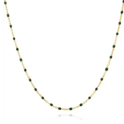 Pixies Bijoux Collier Femme - PNS0030-1GRE Acier Vert | Femme Collier Et Pendentif