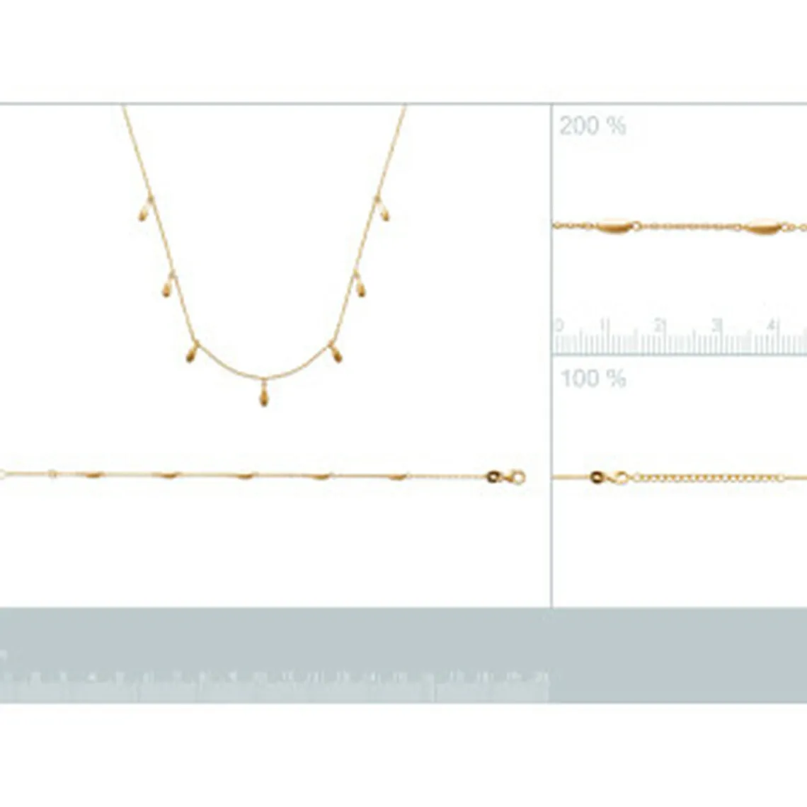 Maison de la Bijouterie Collier femme plaqué or - UYZ4U34Y | Femme Collier Et Pendentif