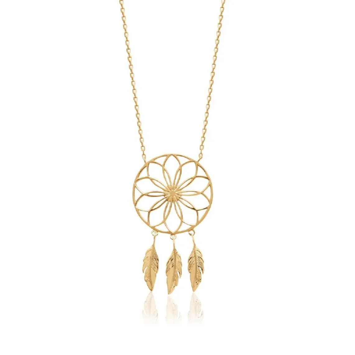 Maison de la Bijouterie Collier femme plaqué or - UYZ43645 | Femme Collier Et Pendentif