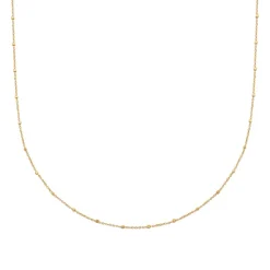 Maison de la Bijouterie Collier femme plaqué or - YU0UW445 | Femme Collier Et Pendentif