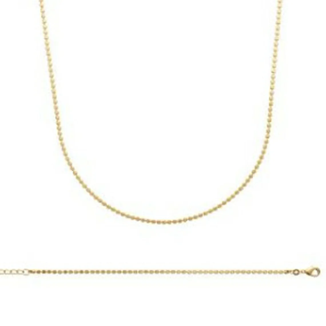 Maison de la Bijouterie Collier femme plaqué or - YU0U5545 | Femme Collier Et Pendentif