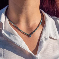 Sloya Collier Femme Lumia Apatite | Femme Collier Et Pendentif