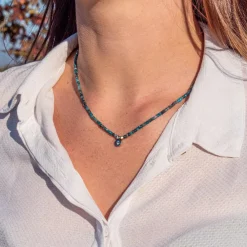 Sloya Collier Femme Lumia Apatite | Femme Collier Et Pendentif